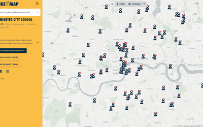 StrikeMap User Interface