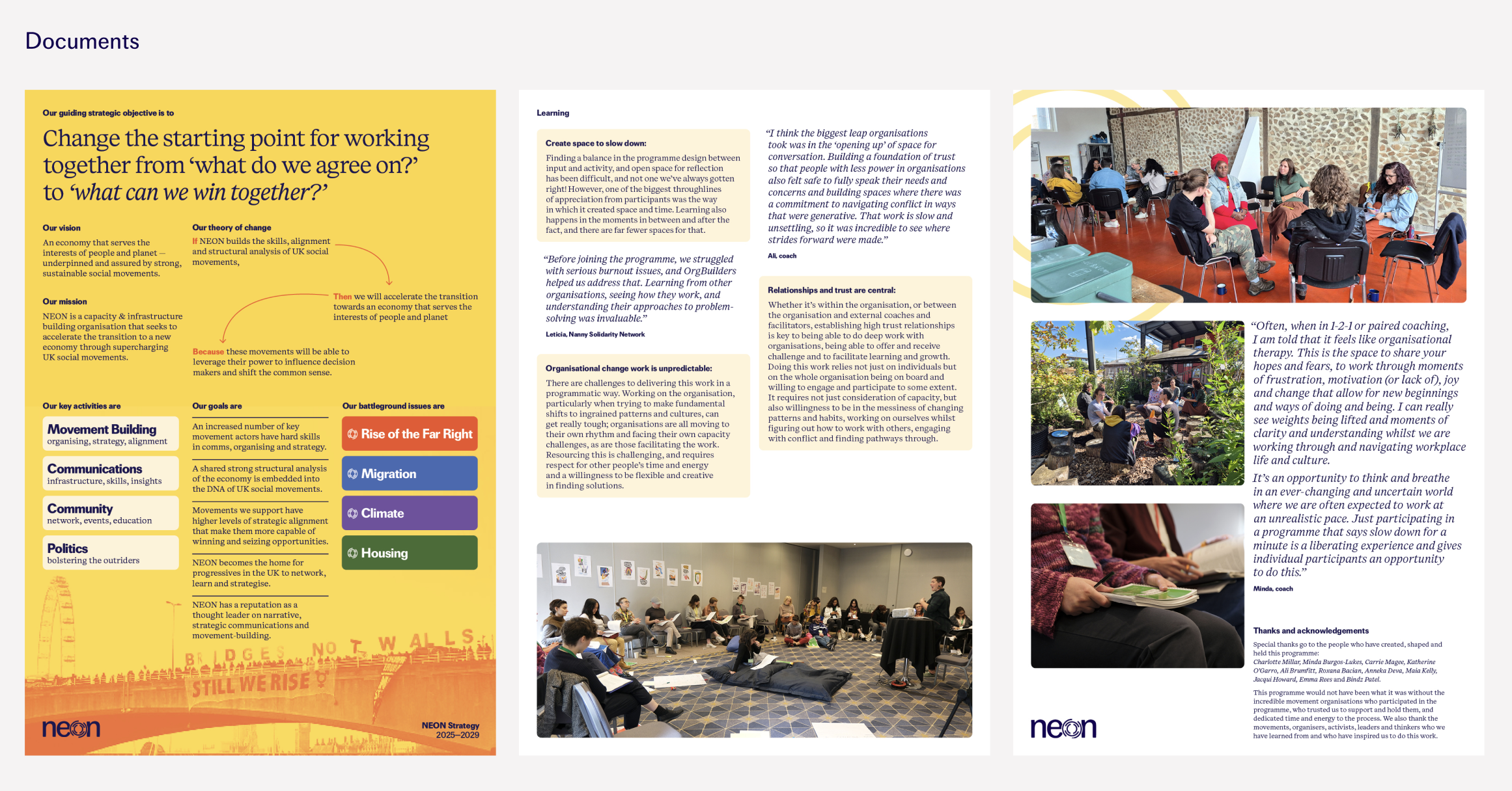 An example print document using Direction 2