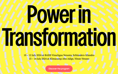 Promo image for the Power in Transformation conference