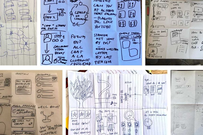 Co-op Town Sketches